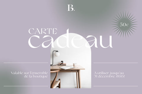 Carte cadeau