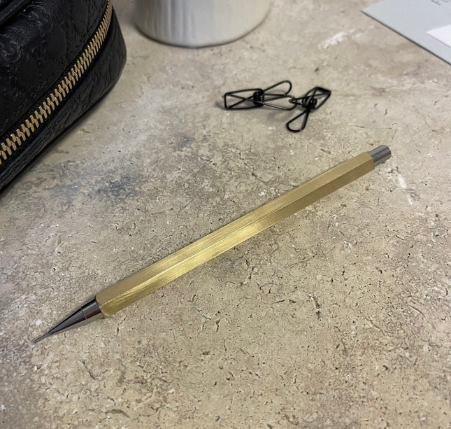 Porte-mine en laiton