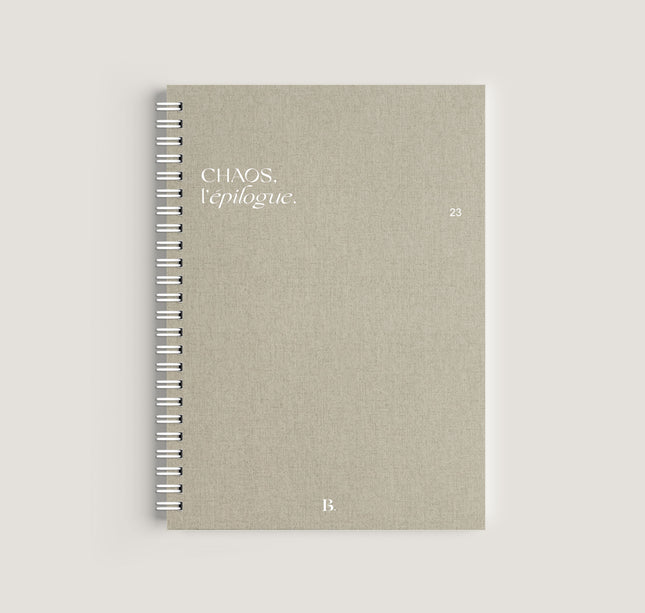 Agenda daté spirale