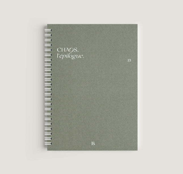 Agenda daté spirale